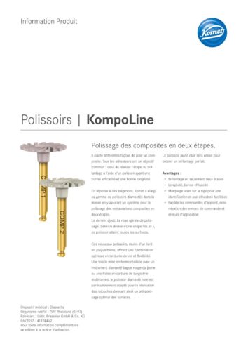 Information Produit | KompoLine