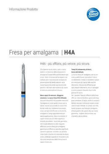 Informazione Prodotto | H4A