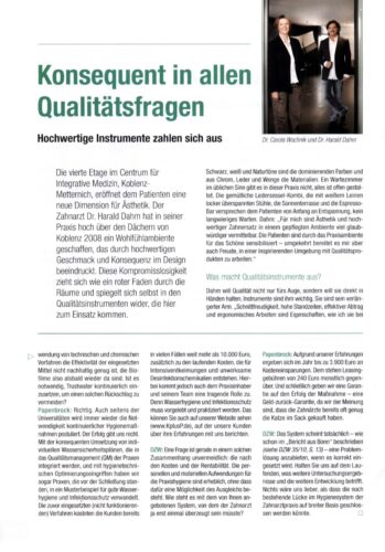 FB | Konsequent in allen Qualitätsfragen