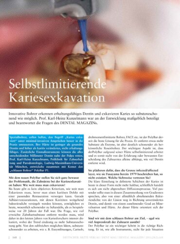 FB | Selbstlimitierende Kariesexkavation