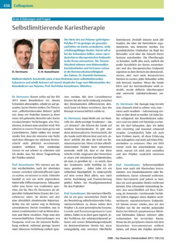 FB | Selbstlimitierende Kariestherapie