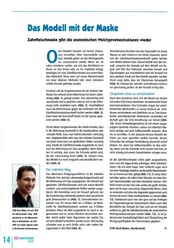 FB | Das Modell mit der Maske