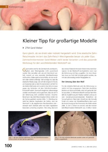 FB | Kleiner Tipp für großartige Modelle