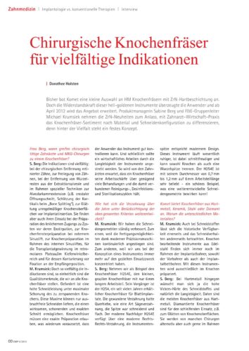 FB | Chirurgische Knochenfräser