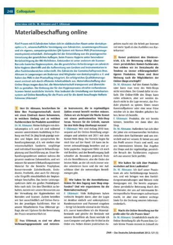 FB| Materialbeschaffung online