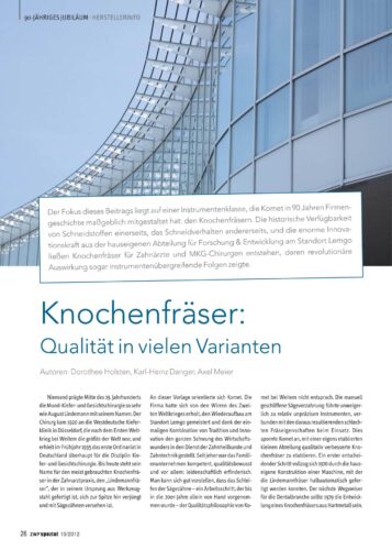 FB | Knochenfräser: Qualität in vielen Varianten