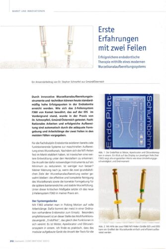 FB | Erste Erfahrungen mit zwei Feilen