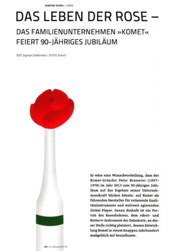 FB | Entwicklung des Rosenbohres - 90-jähriges Jubiläum