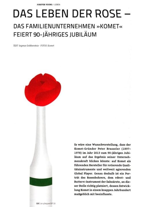 FB | Entwicklung des Rosenbohres - 90-jähriges Jubiläum
