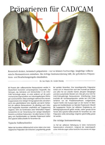 FB | Präparieren für CAD/CAM