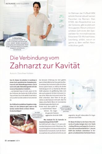 FB | Die Verbindung vom Zahnarzt zur Kavität