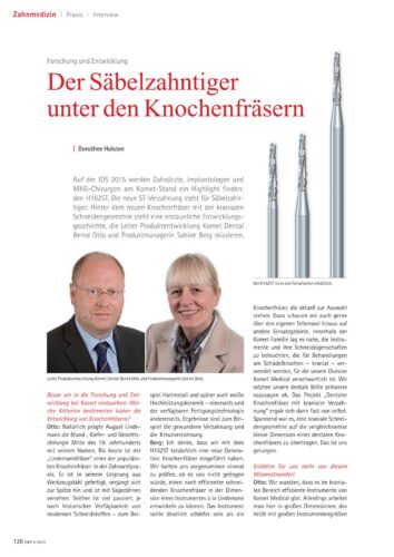 FB | Der Säbelzahntiger unter den Knochenfräsern