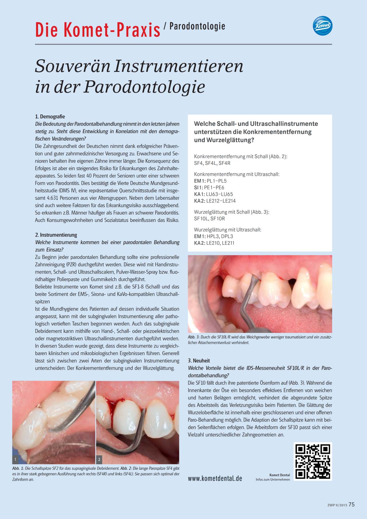 KometPraxis 2015_09 › Komet Dental