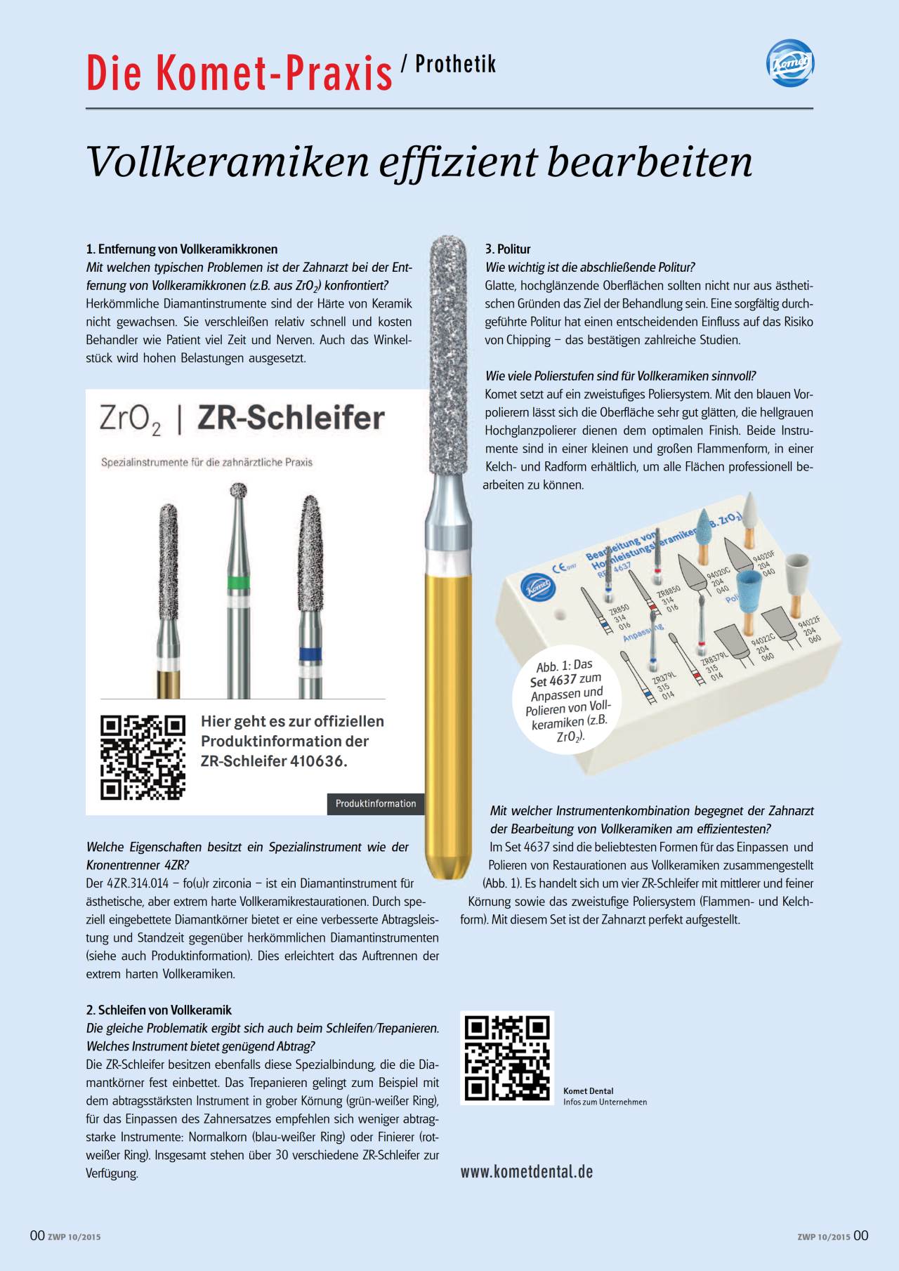 KometPraxis 2015_10 › Komet Dental