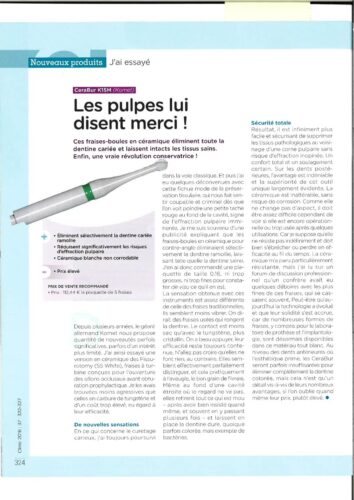 Revue de Presse | CeraBur K1SM
