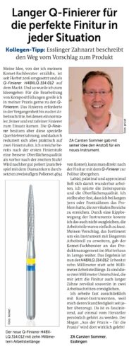 FB | Langer Q-Finierern für die perfekte Finitur in jeder Situation