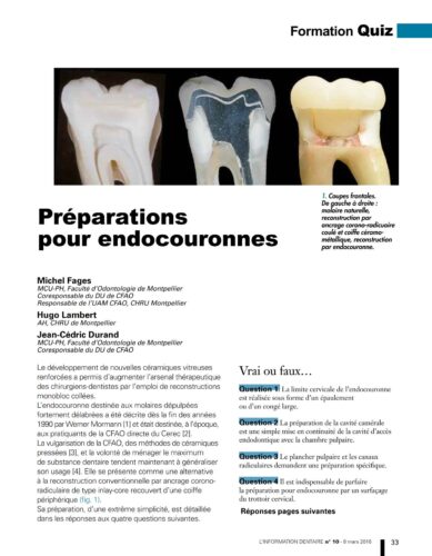 Revue de Presse | Quiz Préparations - Dr Fages