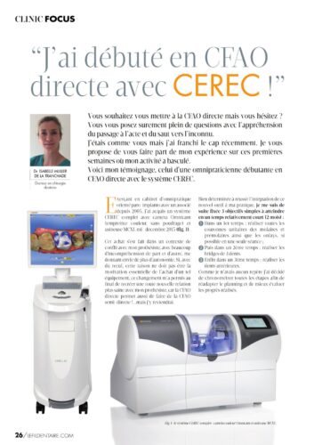 Revue de Presse | J'ai débuté en CFAO directe