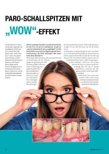 FB | Paro-Schallspitzen mit „Wow“-Effekt