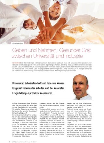 FB | Geben und Nehmen: Gesunder Grat zwischen Universität und Industrie