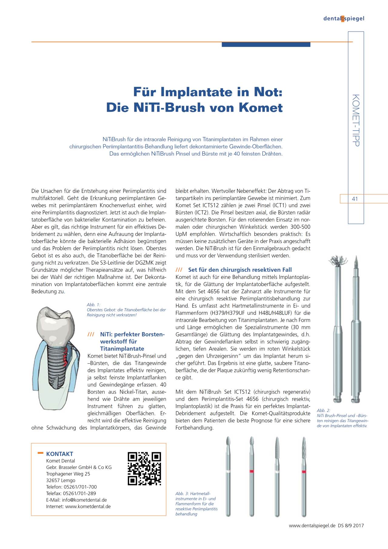 KometTipp 2017_09 › Komet Dental