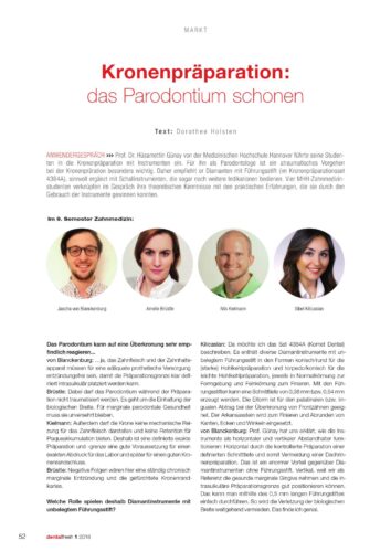 FB | Kronenpräparation: das Paradontium schonen