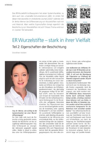 FB | ER Wurzelstifte - stark in ihrer Vielfalt Teil 2