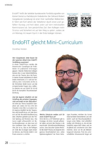 FB | EndoFIT gleicht Mini-Curriculum