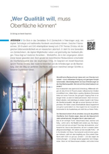 FB | "Wer Qualität will, muss Oberfläche können"