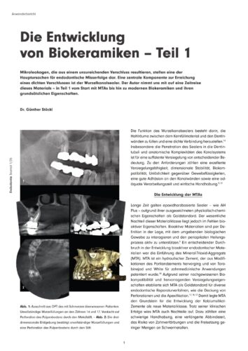 FB | Die Entwicklung von Biokeramiken - Teil 1
