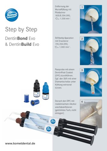 Step by Step | DentinBond Evo & DentinBuild Evo