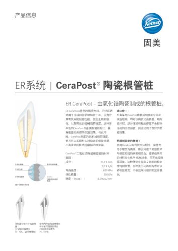 PI | CeraPost® 陶瓷根管桩