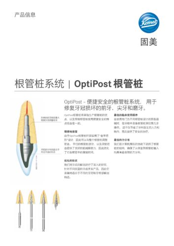 PI | OptiPost 根管桩