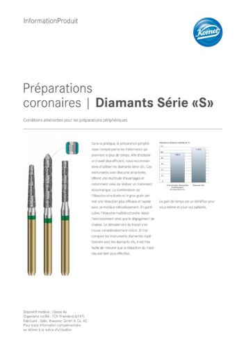 InformationProduit | Diamants Série «S»