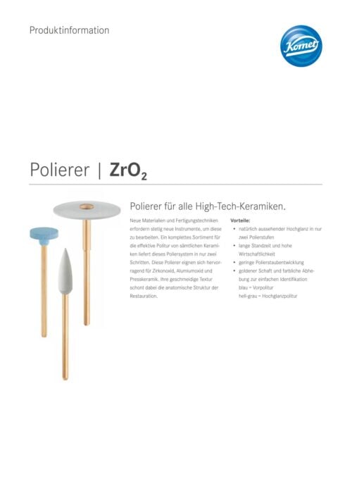PI | ZrO2-Polierer