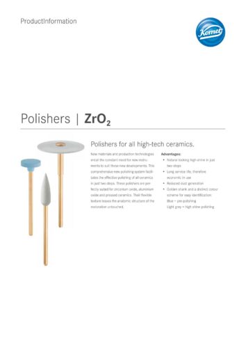 PI | ZrO2-Polishers