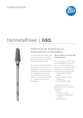 PI | Hartmetallfräser GSQ
