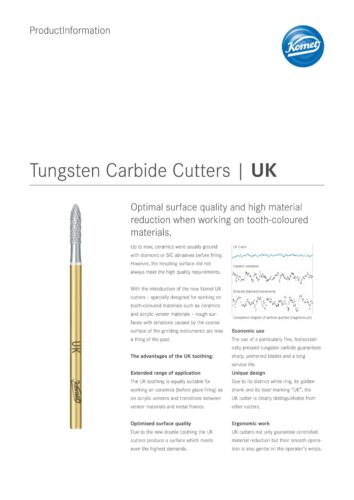 PI | Tungsten Carbide Cutters UK