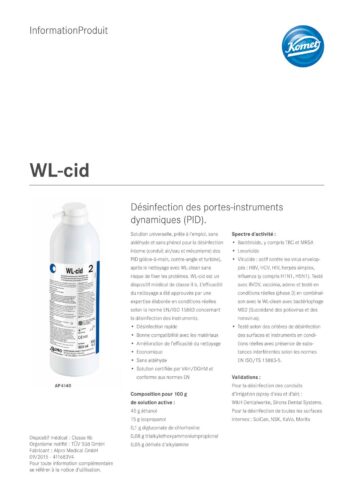 Information Produit | WL-cid
