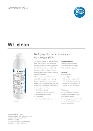 Information Produit | WL-clean