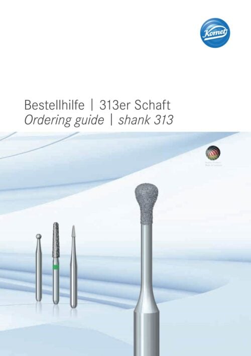 Bestellhilfe | 313er Schaft | Ordering guide | shank 313