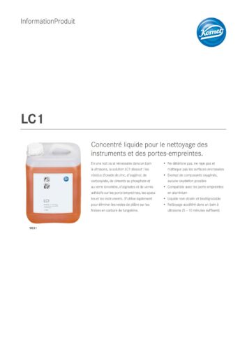 Information Produit | LC1