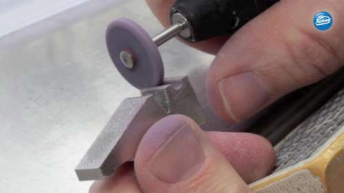Video | Dressing block for polishers