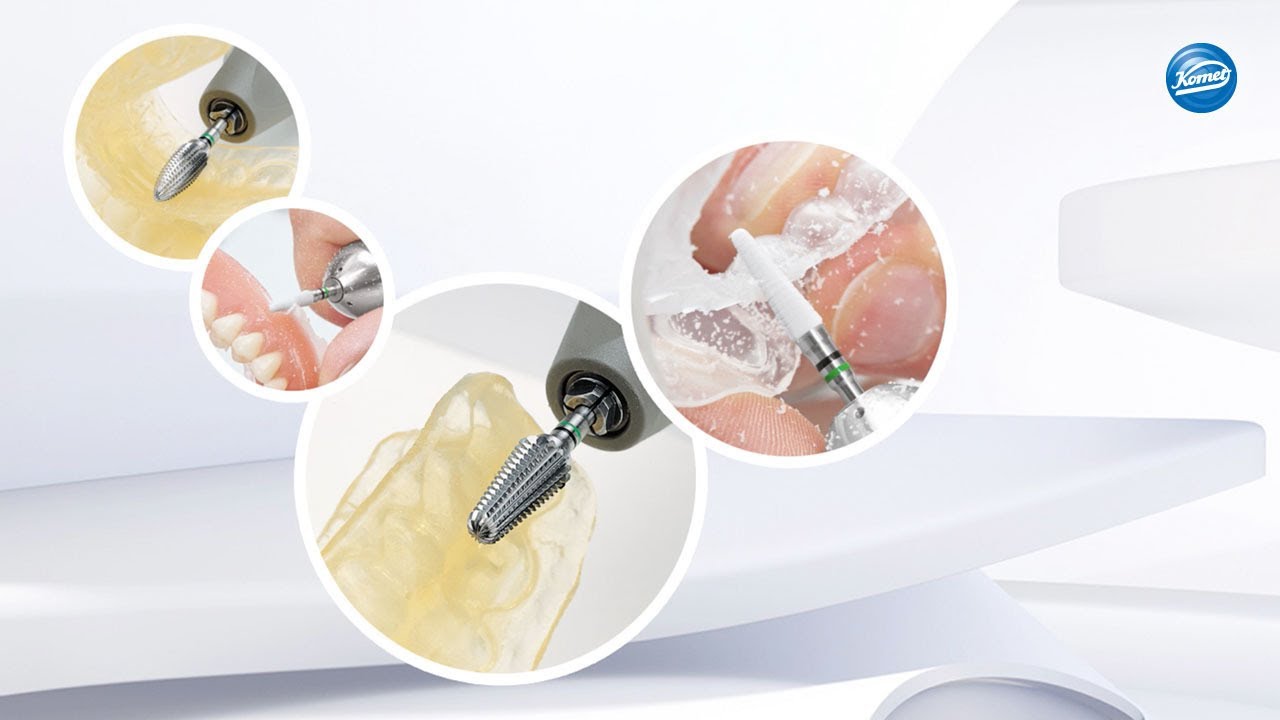 Work on soft acrylics › Komet Dental