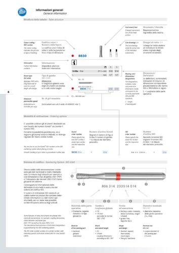Nota generale | General note |Catalogo | Catalog