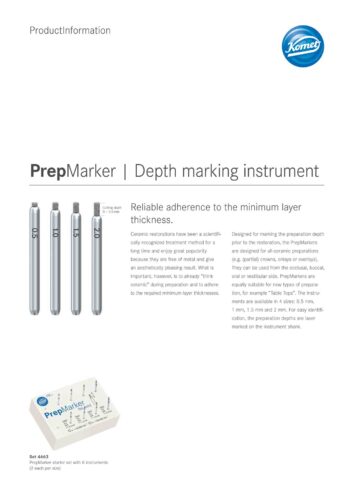 PI | PrepMarker Depth marking instrument