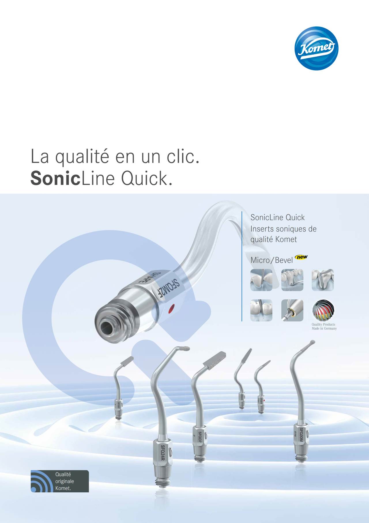Brochure SonicLine Quick › Komet Dental